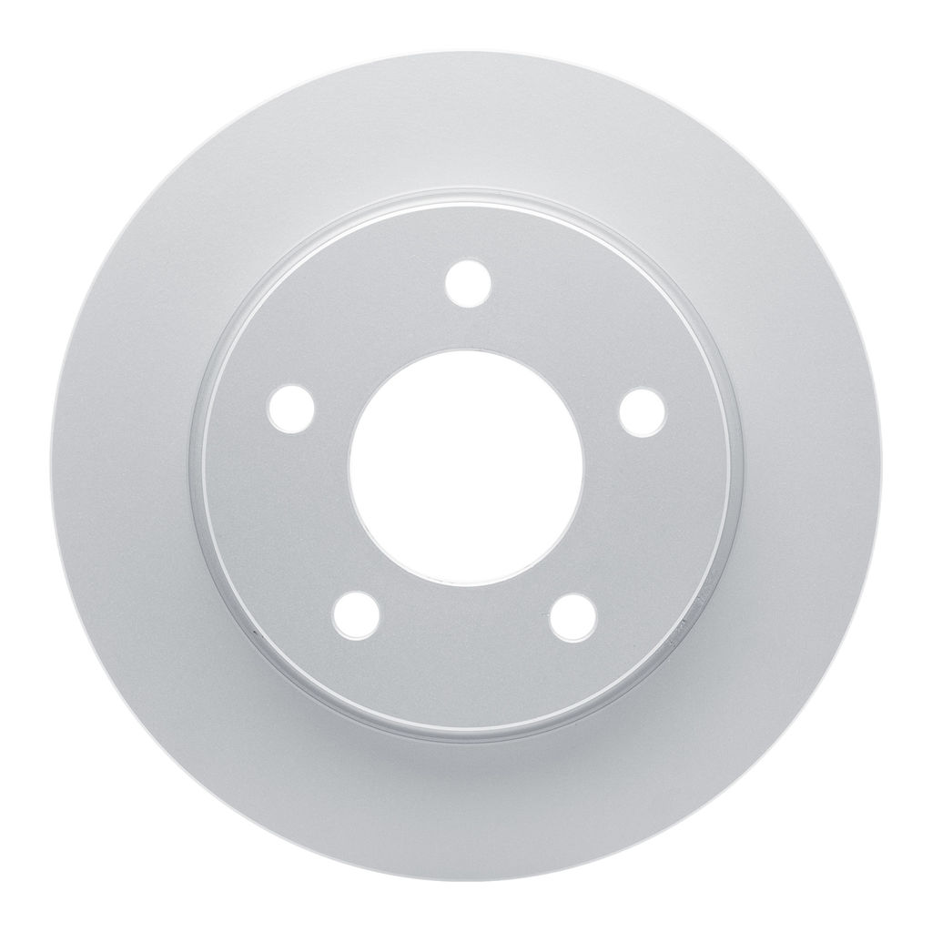 Dynamic Friction 604-80039 - Geospec Coated Smooth Brake Rotor