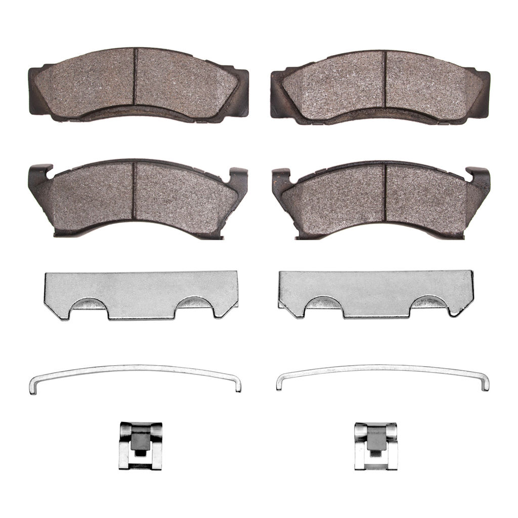 Dynamic Friction 4000-0102-01 - HybriDynamic Brake Pads Hardware Kit