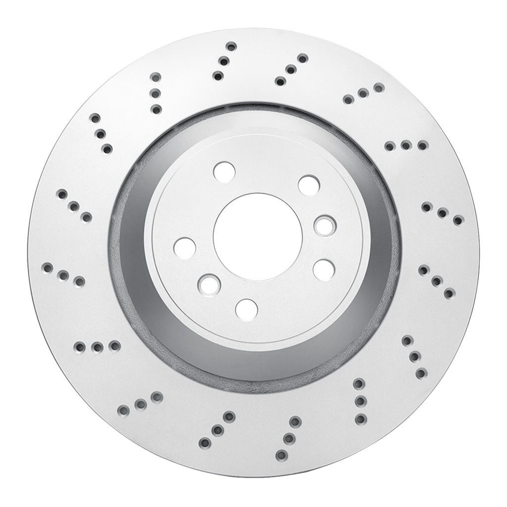 Dynamic Friction 920-31188D - Hi-Carbon Alloy Geomet Coated Drilled Rotor