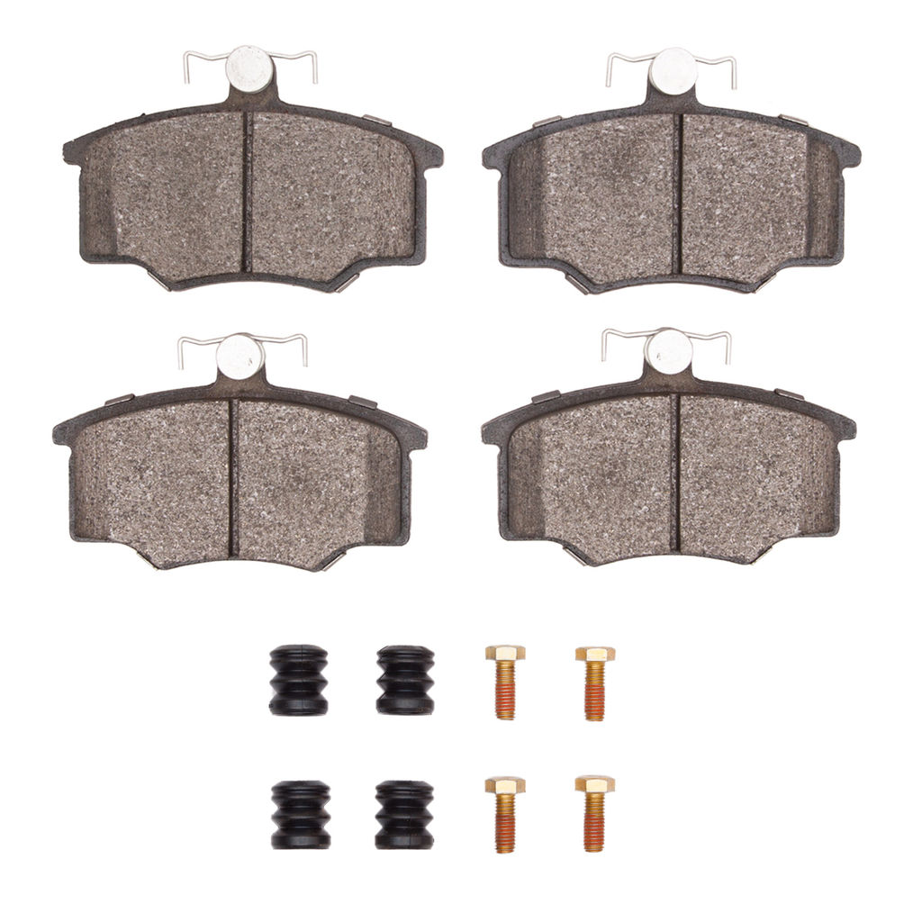 Dynamic Friction 4000-0147-11 - HybriDynamic Brake Pads Hardware Kit