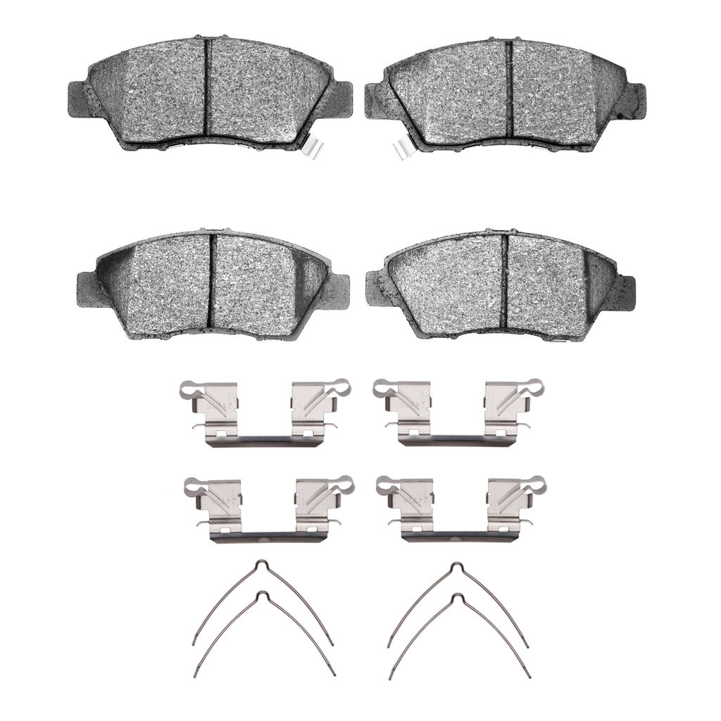 Dynamic Friction 4000-1394-01 - HybriDynamic Brake Pads Hardware Kit