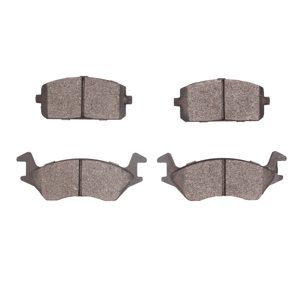 Dynamic Friction 4000-0180-00 - 4000 HybriDynamic Brake Pads
