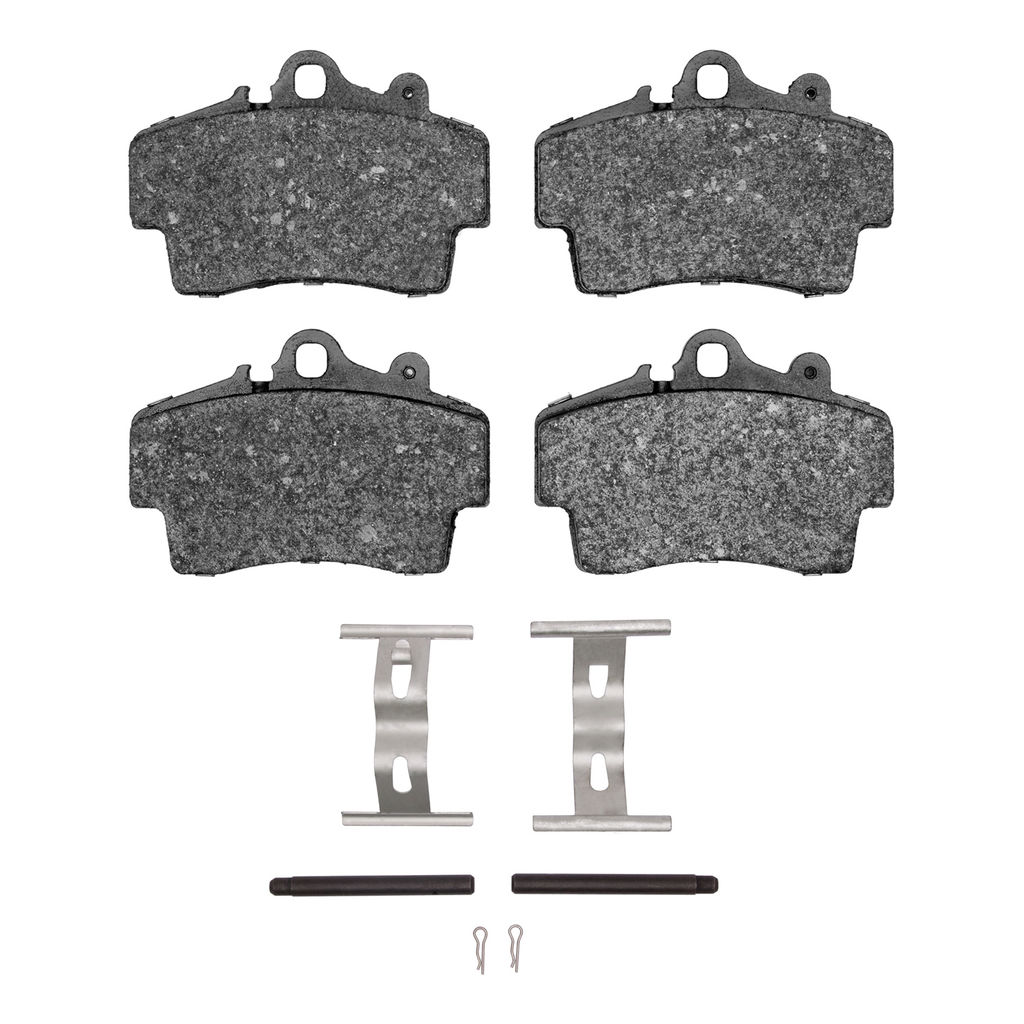 Dynamic Friction 4000-0737-01 - HybriDynamic Brake Pads Hardware Kit