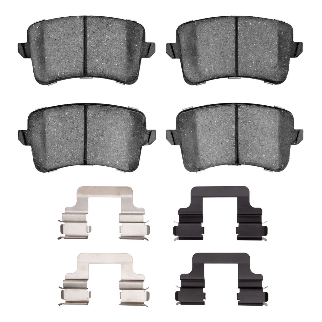 Dynamic Friction 4000-1386-02 - HybriDynamic Brake Pads Hardware Kit