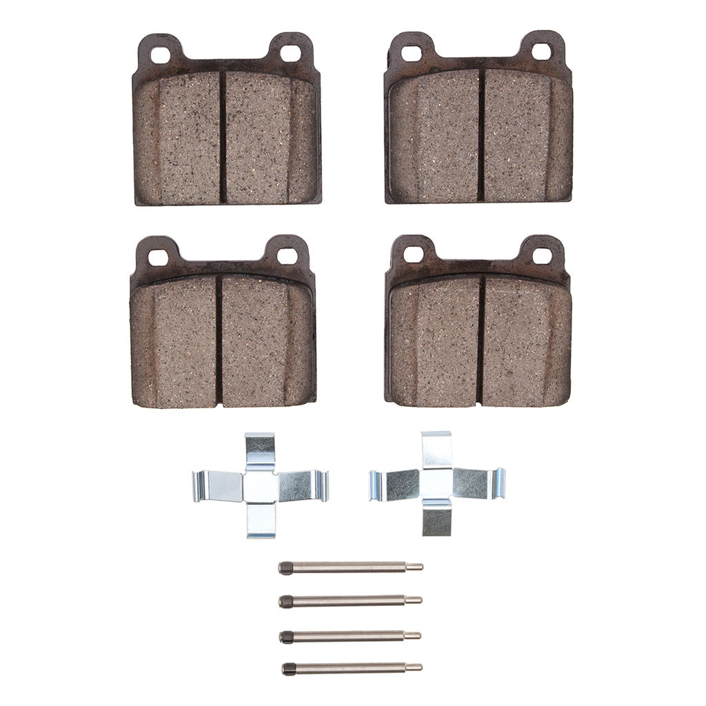 Dynamic Friction 4000-0045-11 - HybriDynamic Brake Pads Hardware Kit