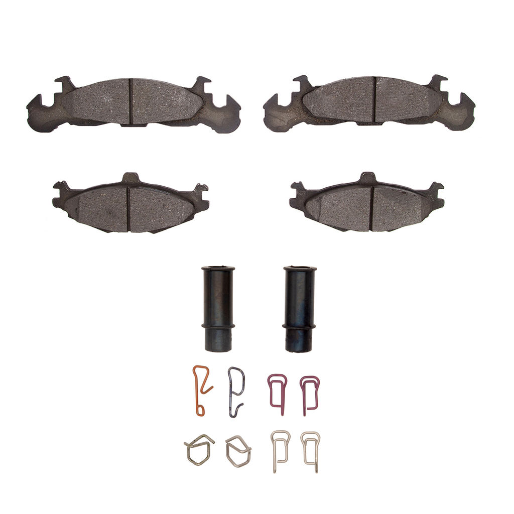 Dynamic Friction 4000-0219-01 - HybriDynamic Brake Pads Hardware Kit