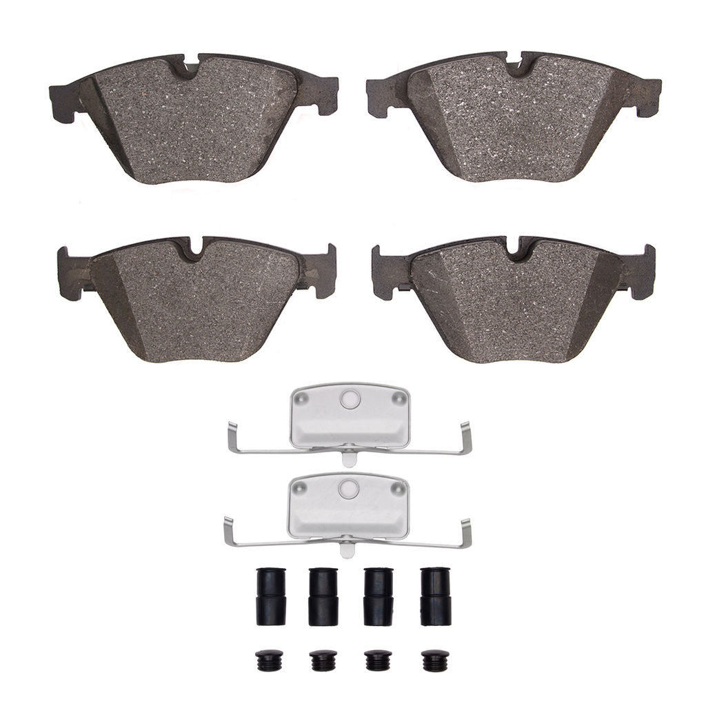 Dynamic Friction 4000-1505-01 - HybriDynamic Brake Pads Hardware Kit