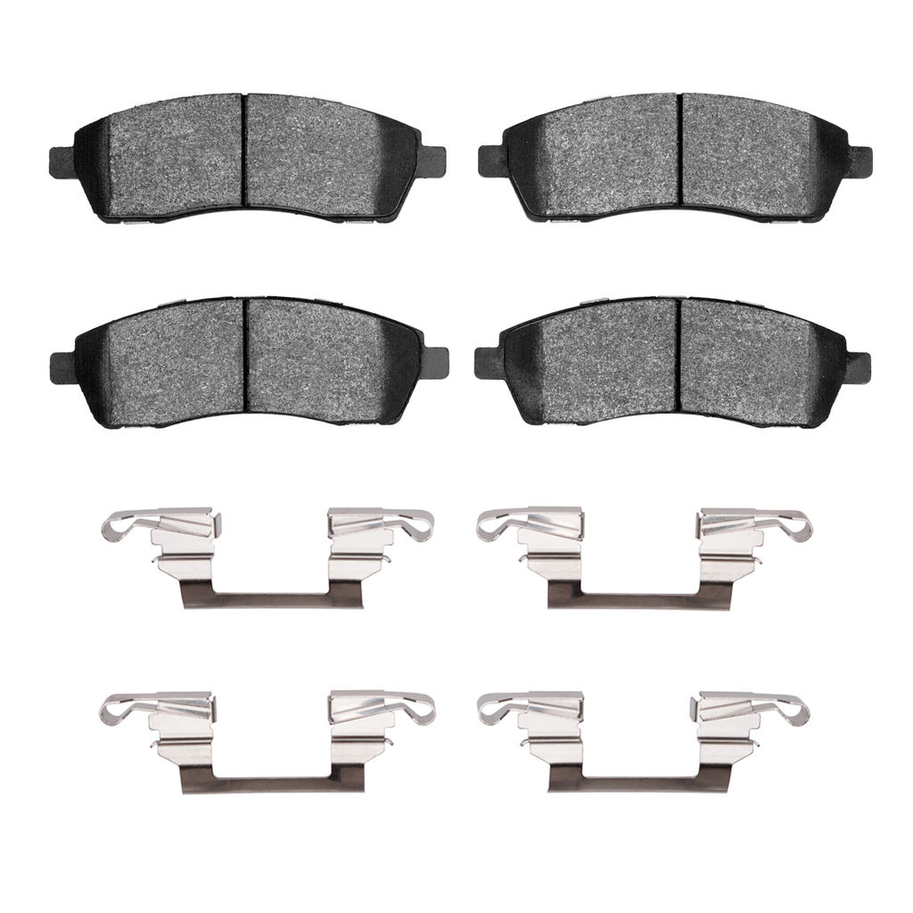 Dynamic Friction 4000-0757-01 - HybriDynamic Brake Pads Hardware Kit