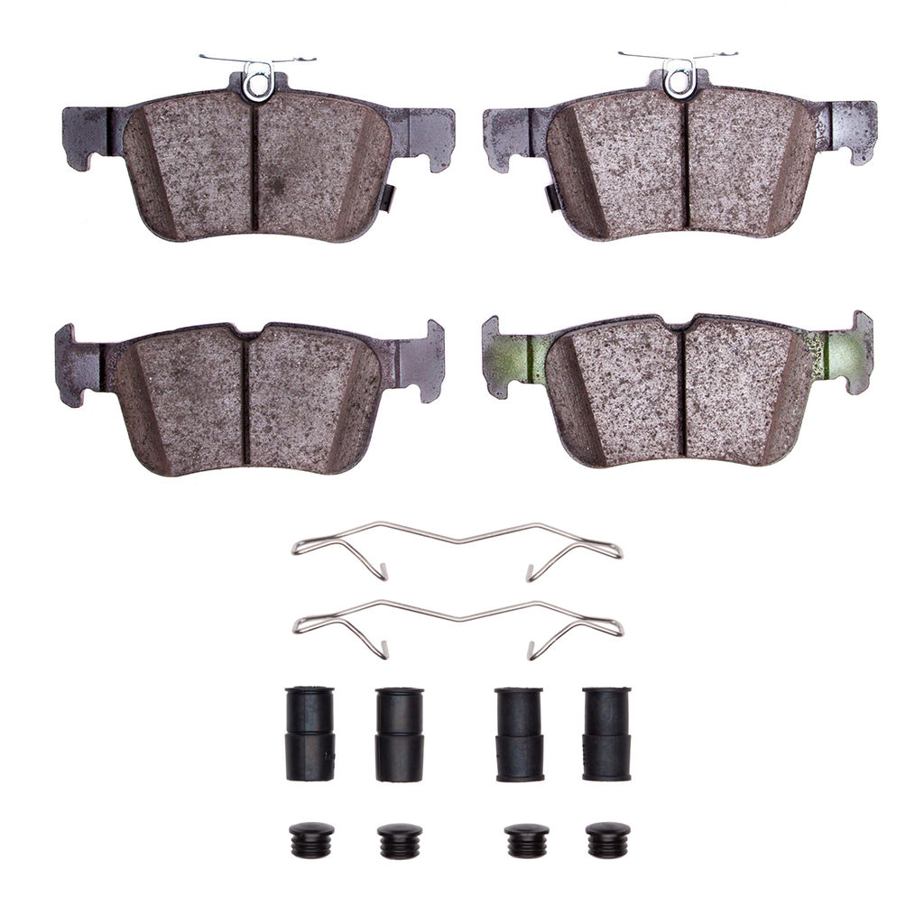 Dynamic Friction 4000-1665-01 - HybriDynamic Brake Pads Hardware Kit