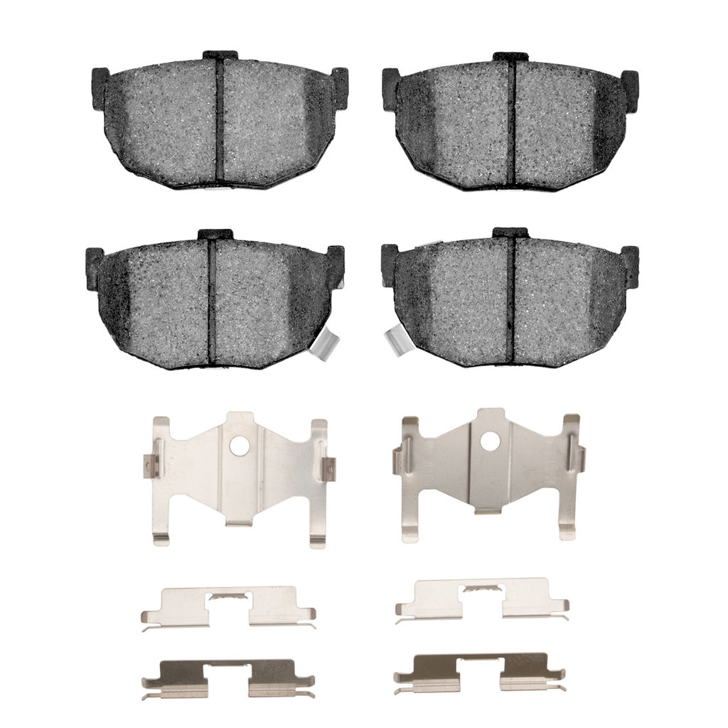 Dynamic Friction 4000-0323-02 - HybriDynamic Brake Pads Hardware Kit