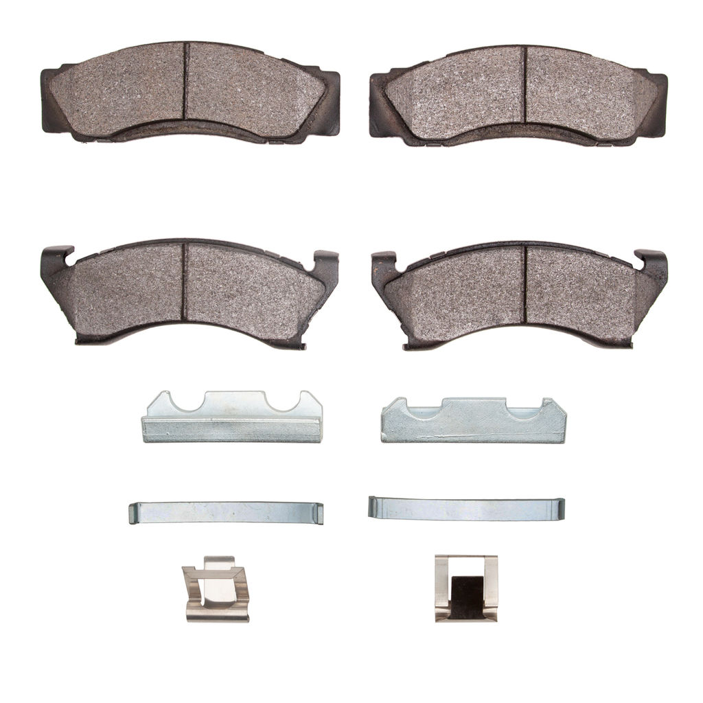 Dynamic Friction 4000-0102-02 - HybriDynamic Brake Pads Hardware Kit