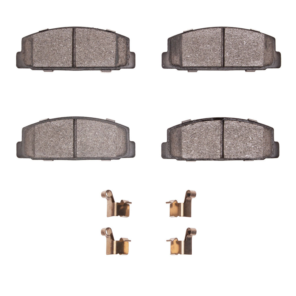 Dynamic Friction 4000-0144-01 - HybriDynamic Brake Pads Hardware Kit