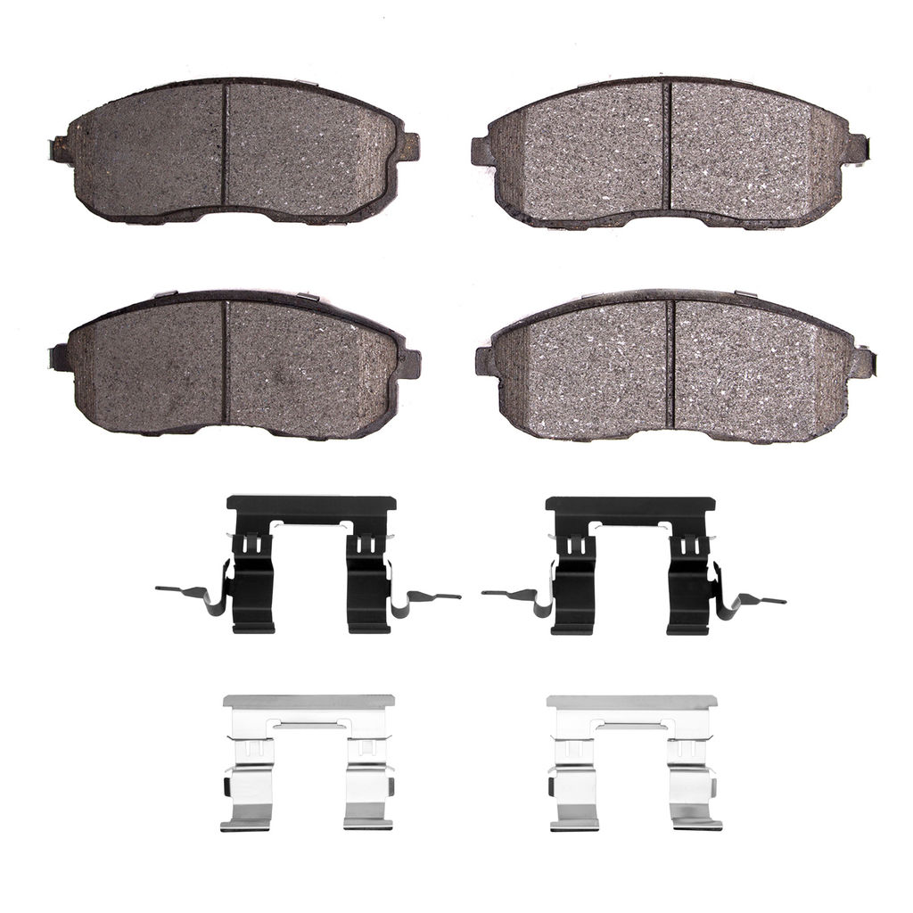 Dynamic Friction 4000-0815-11 - HybriDynamic Brake Pads Hardware Kit
