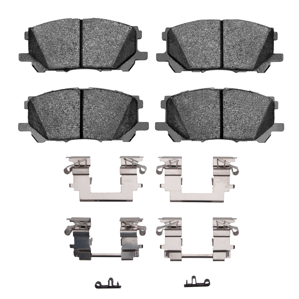 Dynamic Friction 4000-1005-01 - HybriDynamic Brake Pads Hardware Kit