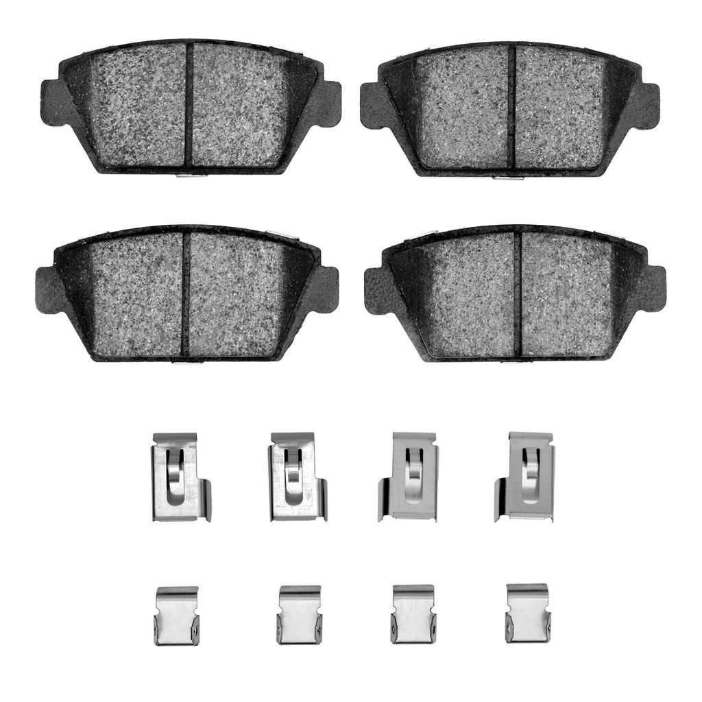 Dynamic Friction 4000-0329-01 - HybriDynamic Brake Pads Hardware Kit