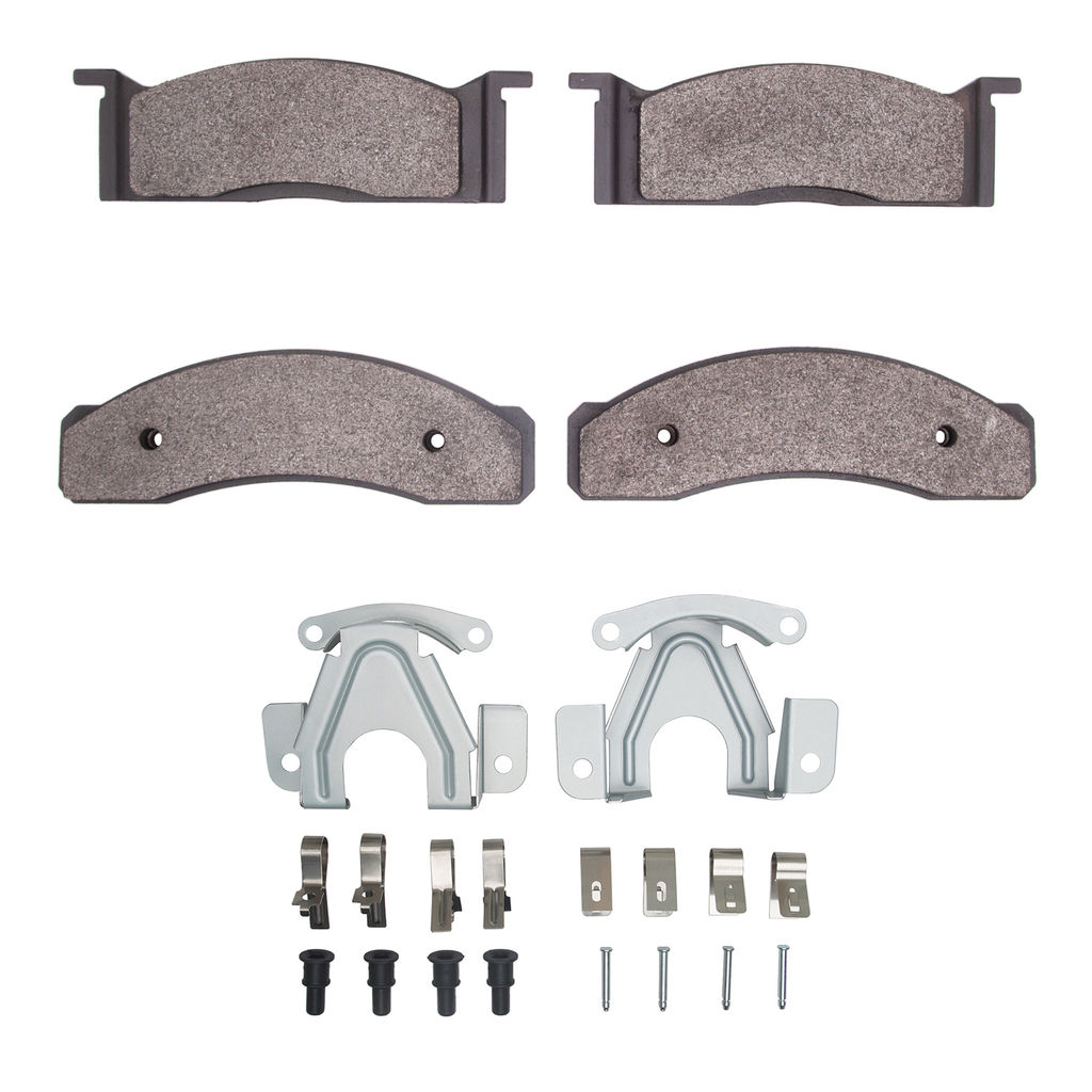 Dynamic Friction 4000-0034-01 - HybriDynamic Brake Pads Hardware Kit