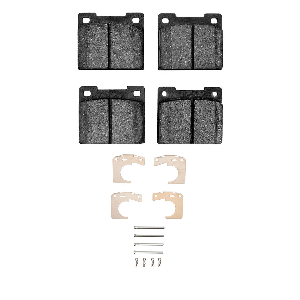 Dynamic Friction 4000-0044-01 - HybriDynamic Brake Pads Hardware Kit