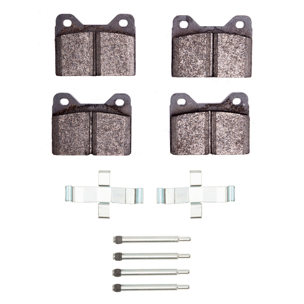 Dynamic Friction 4000-0108-01 - HybriDynamic Brake Pads Hardware Kit