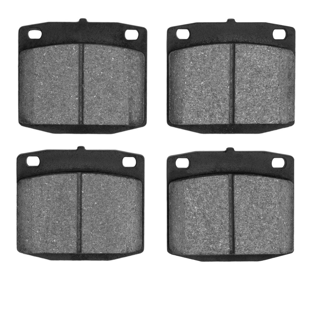 Dynamic Friction 4000-0117-00 - 4000 HybriDynamic Brake Pads