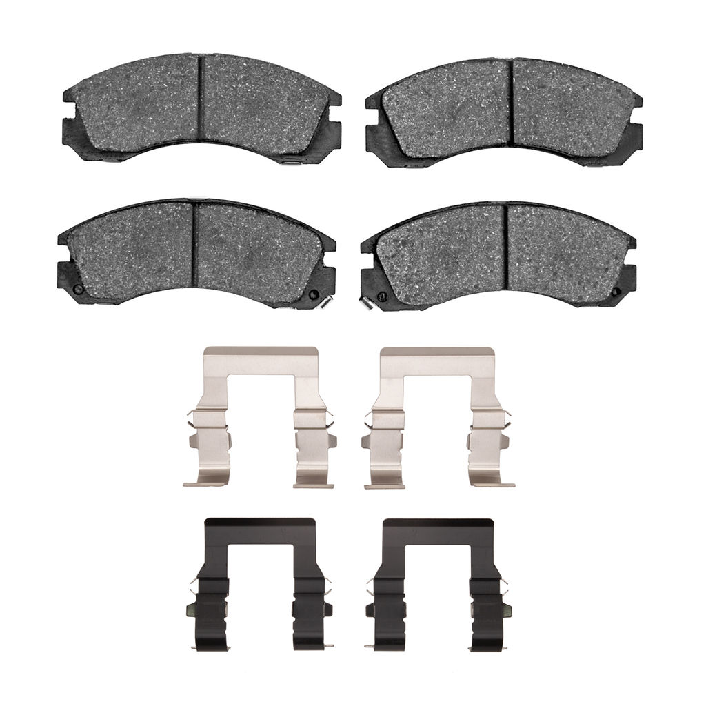 Dynamic Friction 4000-0530-01 - HybriDynamic Brake Pads Hardware Kit