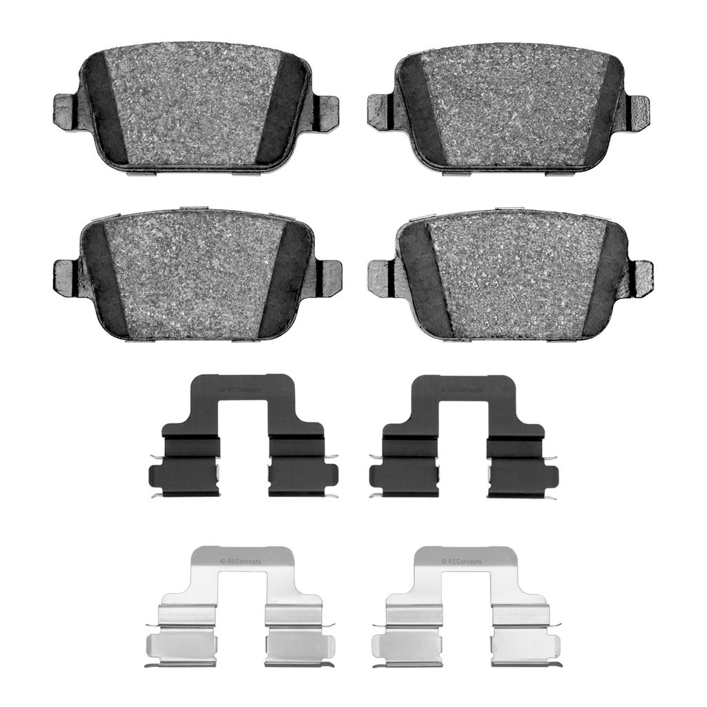 Dynamic Friction 4000-1314-01 - HybriDynamic Brake Pads Hardware Kit