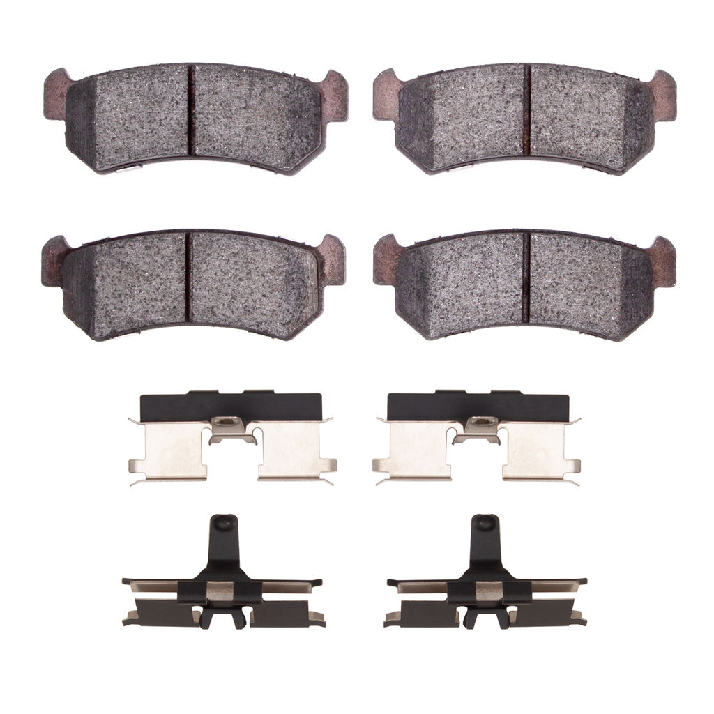 Dynamic Friction 4000-1036-01 - HybriDynamic Brake Pads Hardware Kit
