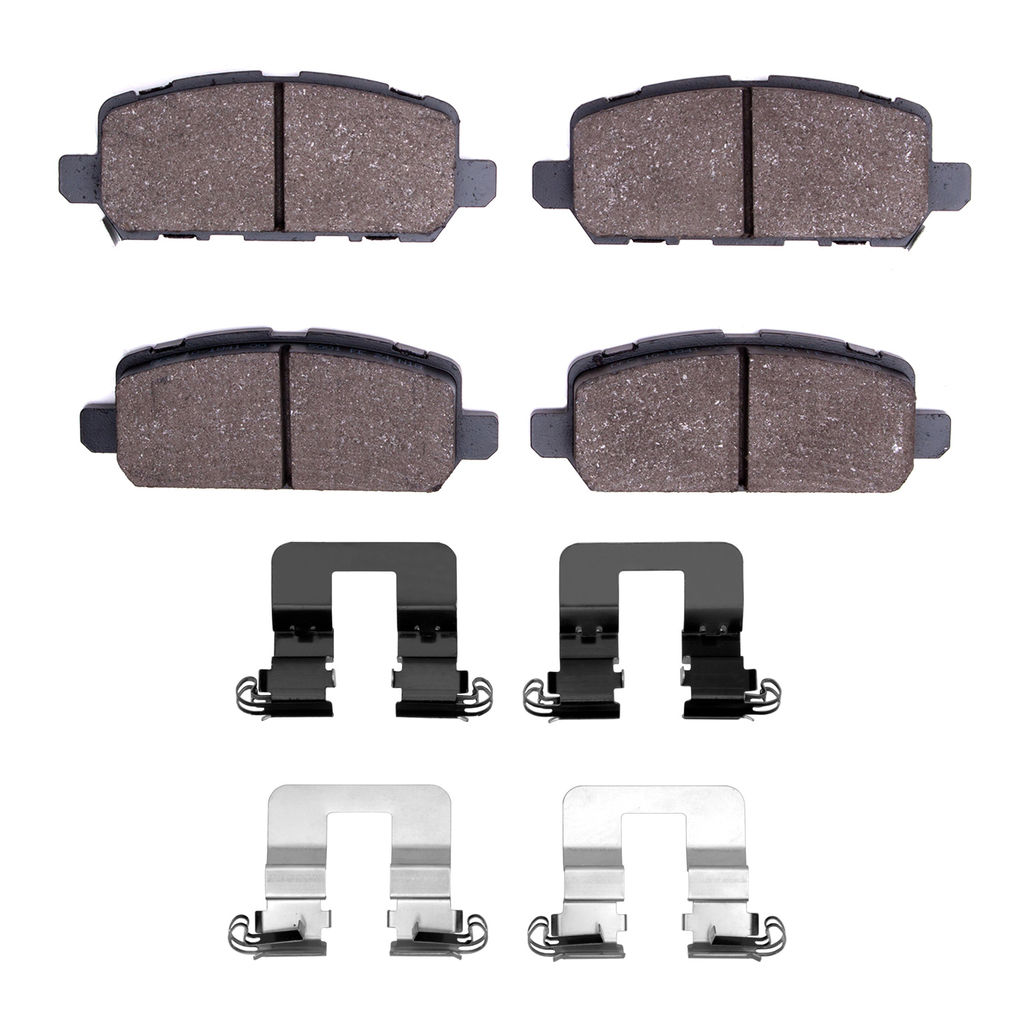Dynamic Friction 4000-1841-01 - HybriDynamic Brake Pads Hardware Kit