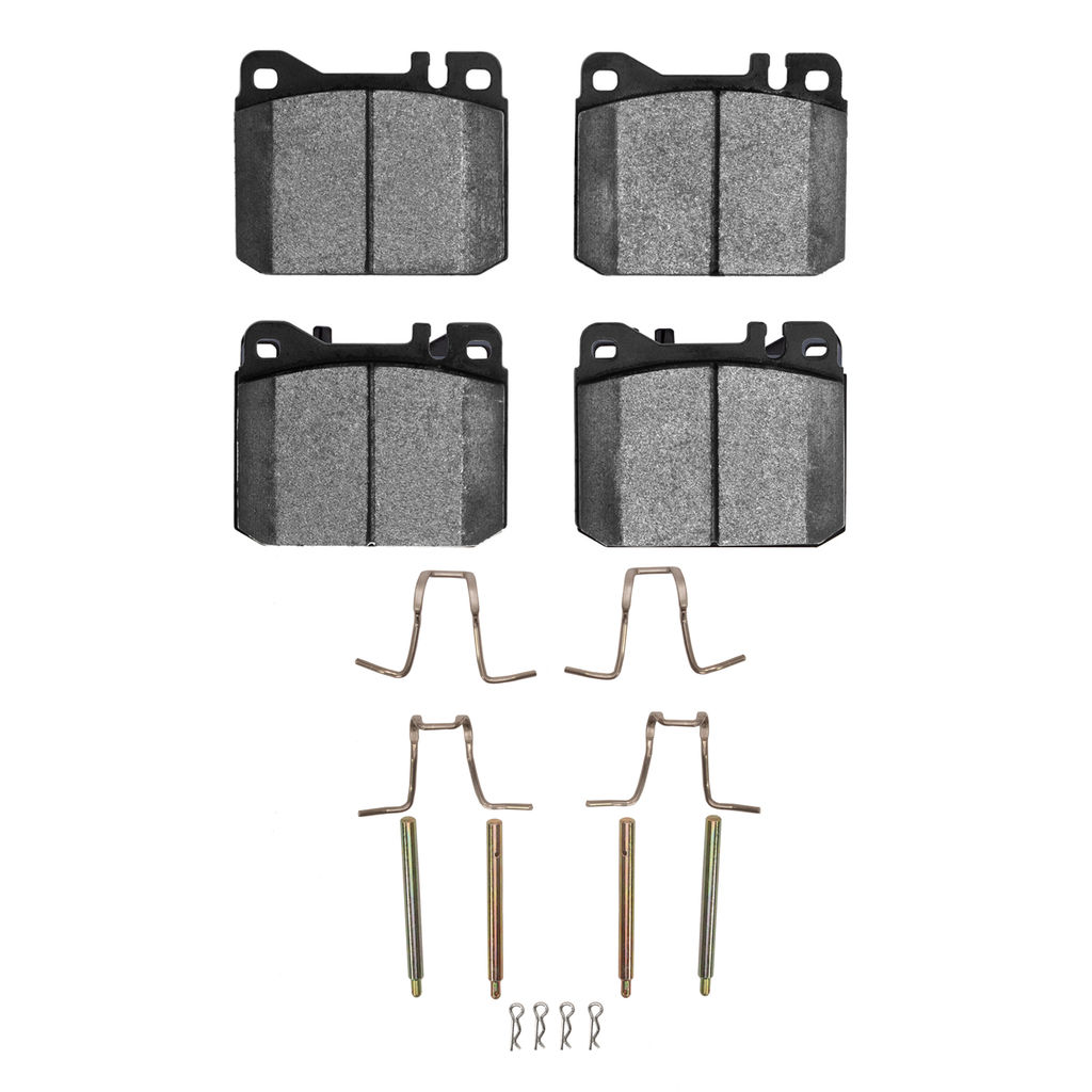 Dynamic Friction 4000-0145-16 - HybriDynamic Brake Pads Hardware Kit