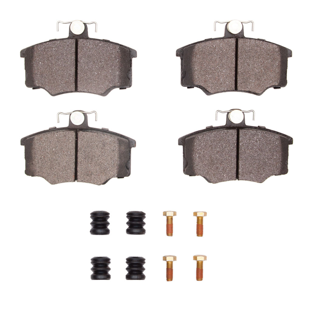 Dynamic Friction 4000-0147-02 - HybriDynamic Brake Pads Hardware Kit
