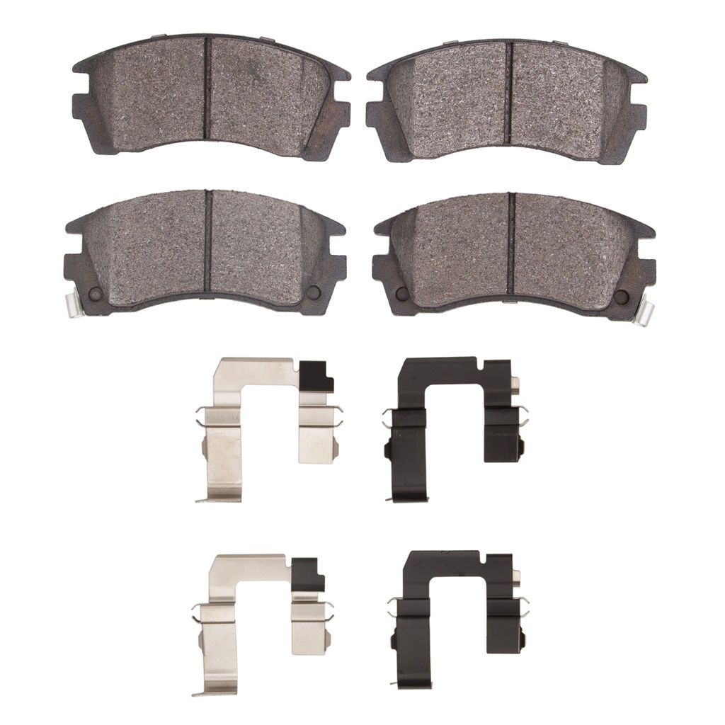 Dynamic Friction 4000-0509-01 - HybriDynamic Brake Pads Hardware Kit
