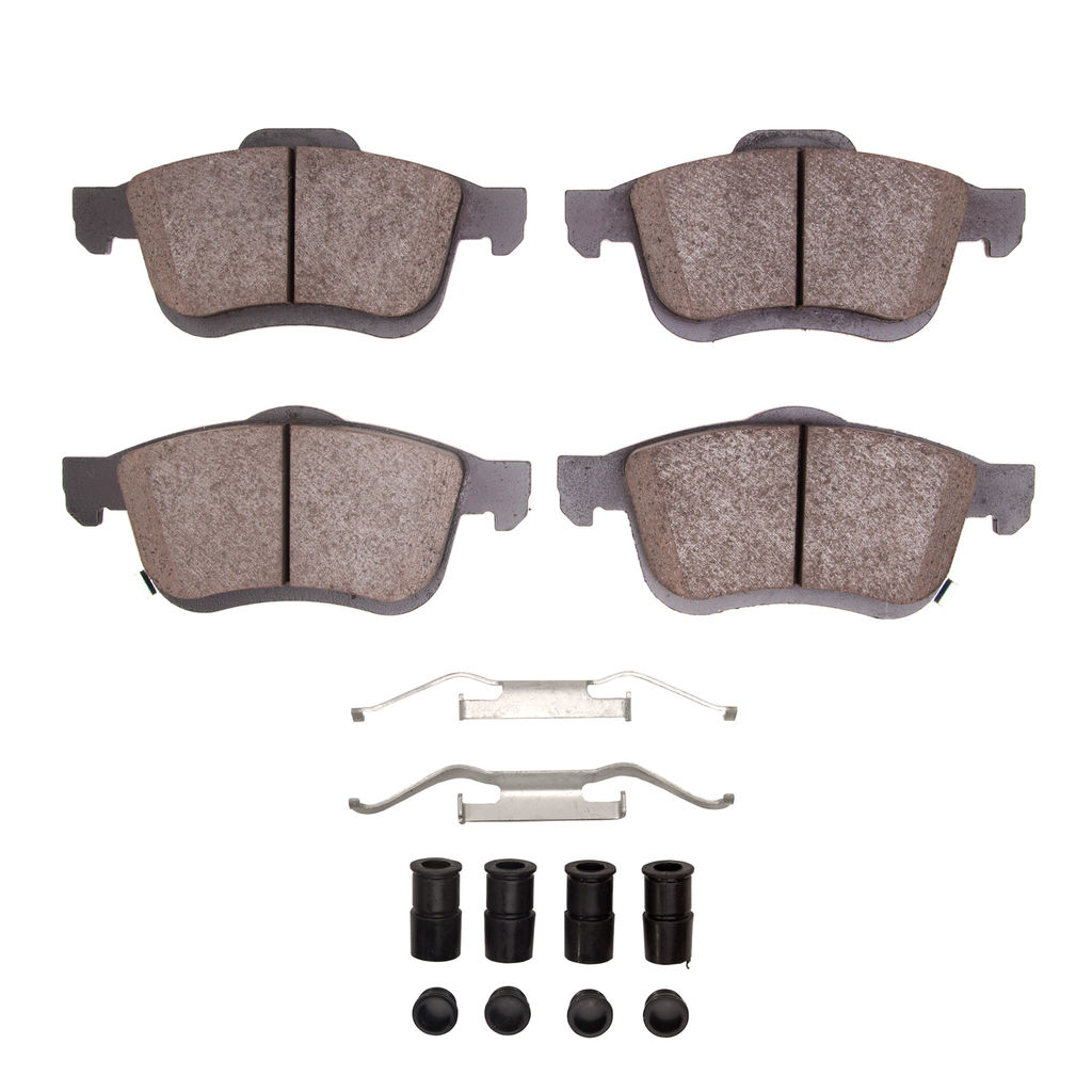 Dynamic Friction 4000-1721-01 - HybriDynamic Brake Pads Hardware Kit