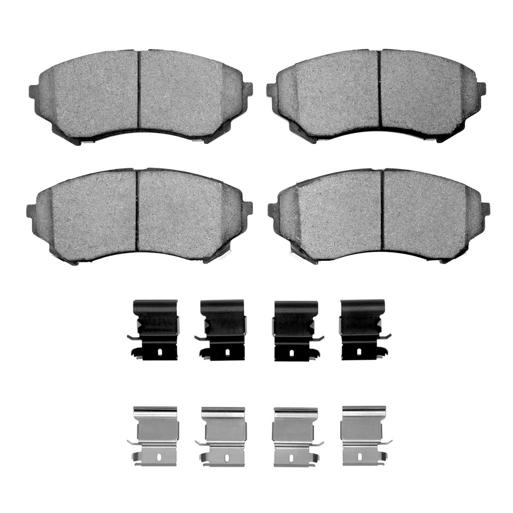 Dynamic Friction 4000-1331-01 - HybriDynamic Brake Pads Hardware Kit