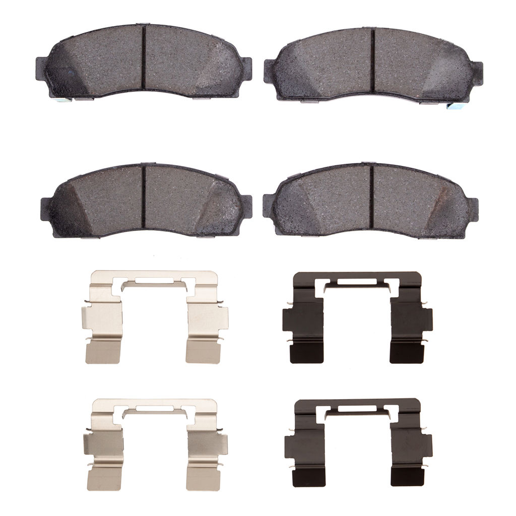 Dynamic Friction 4000-0833-01 - HybriDynamic Brake Pads Hardware Kit