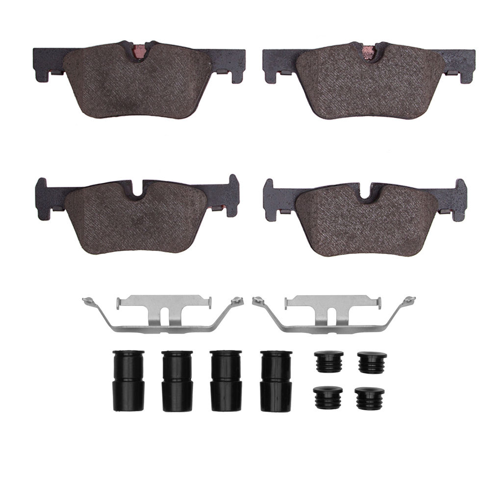 Dynamic Friction 4000-1613-01 - HybriDynamic Brake Pads Hardware Kit