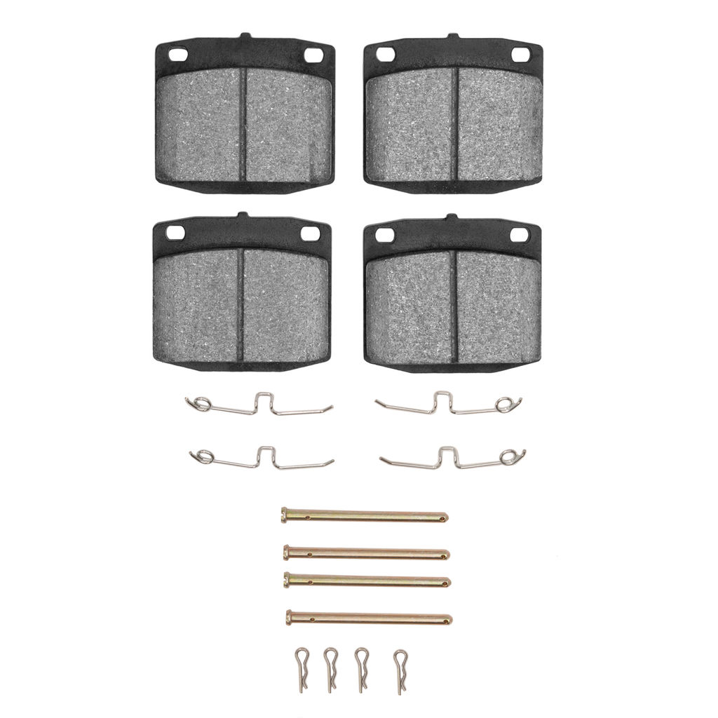 Dynamic Friction 4000-0117-02 - HybriDynamic Brake Pads Hardware Kit