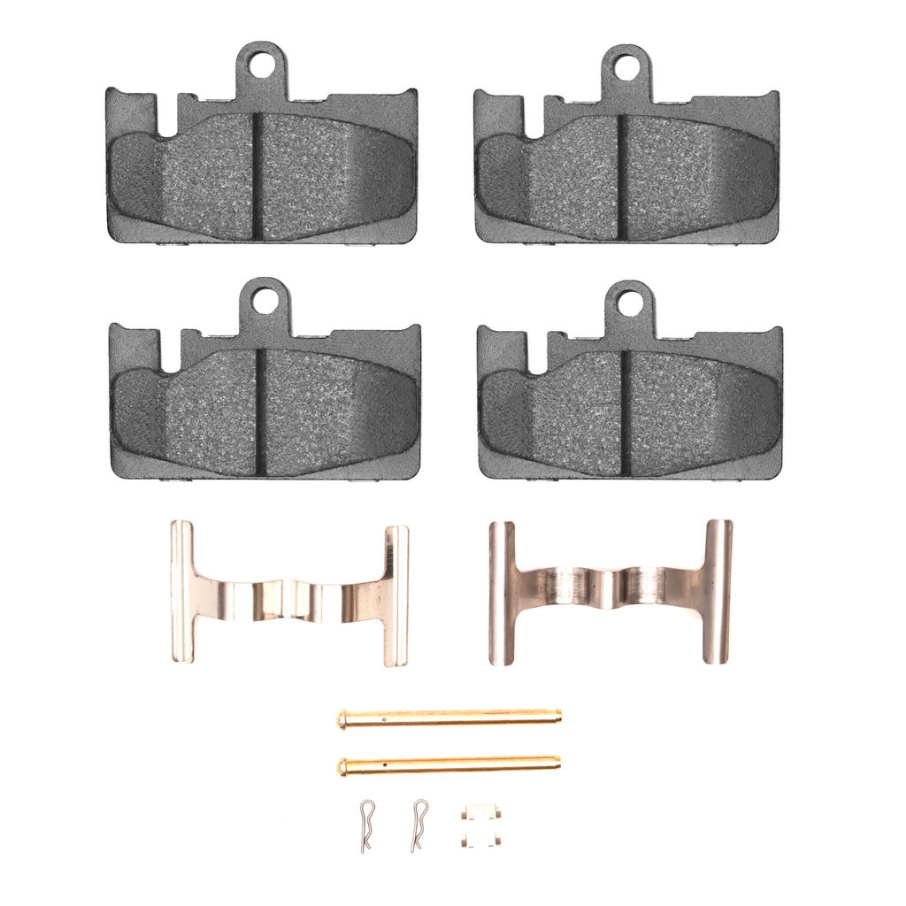 Dynamic Friction 4000-0871-01 - HybriDynamic Brake Pads Hardware Kit