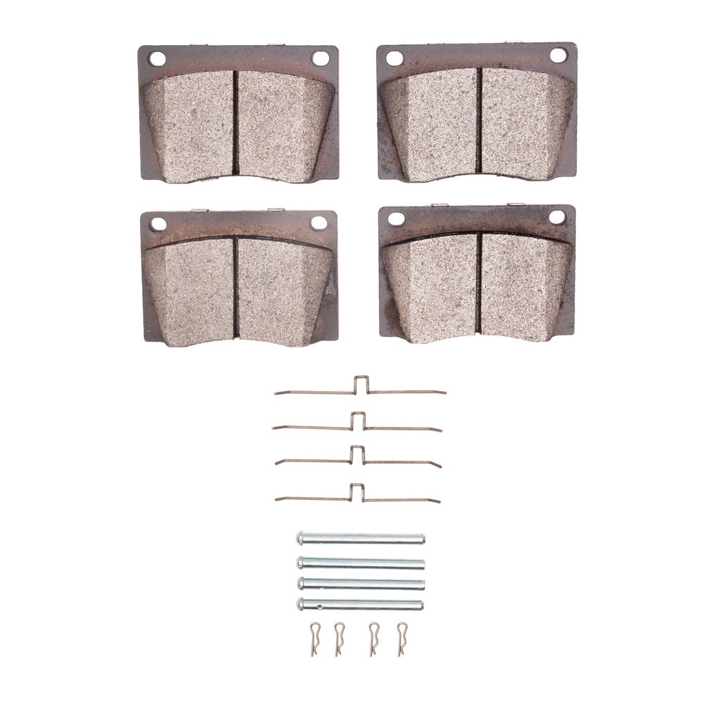 Dynamic Friction 4000-0004-01 - HybriDynamic Brake Pads Hardware Kit