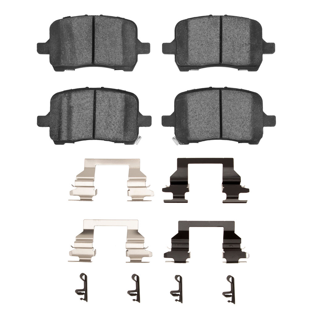 Dynamic Friction 4000-1028-01 - HybriDynamic Brake Pads Hardware Kit