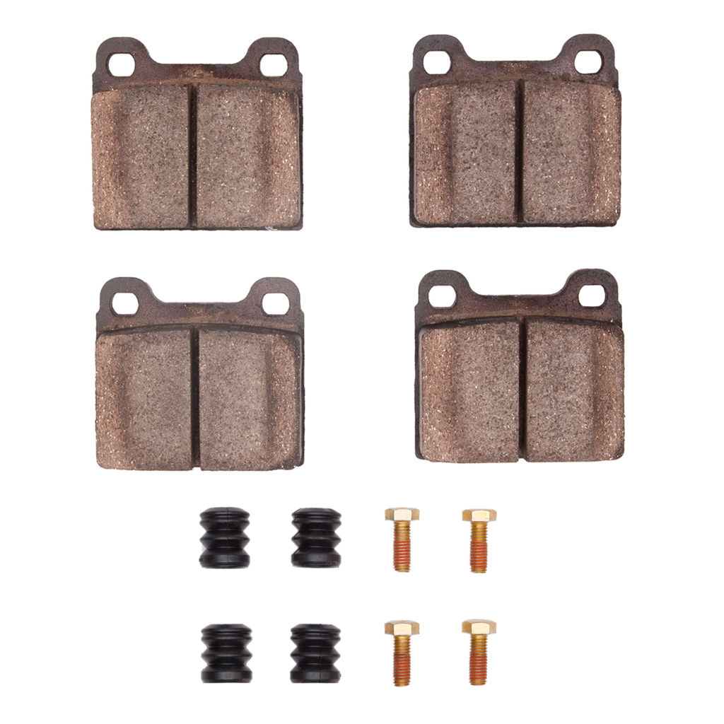 Dynamic Friction 4000-0096-04 - HybriDynamic Brake Pads Hardware Kit