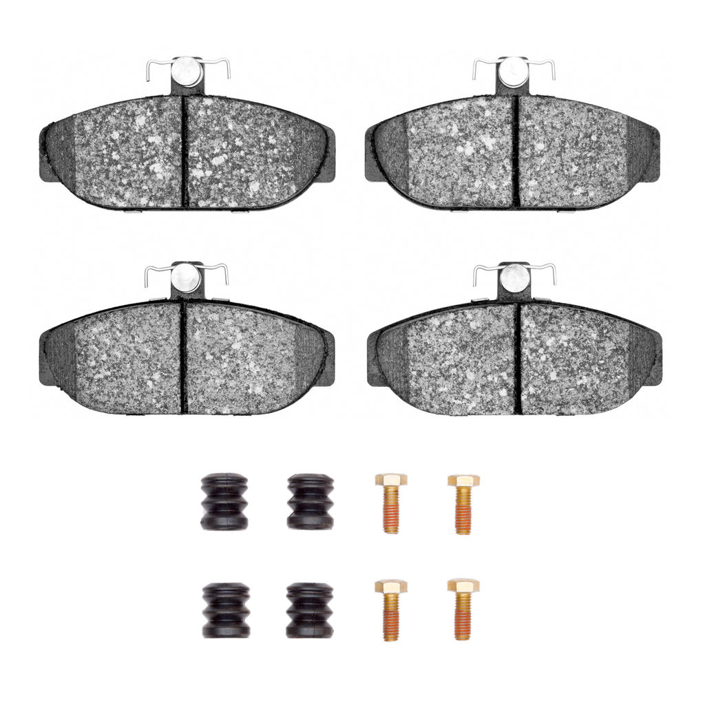 Dynamic Friction 4000-0565-01 - HybriDynamic Brake Pads Hardware Kit