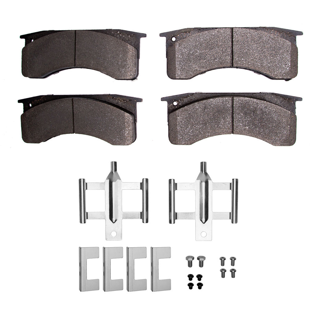 Dynamic Friction 4000-0769-01 - HybriDynamic Brake Pads Hardware Kit