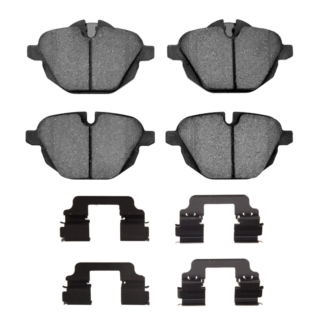 Dynamic Friction 4000-1473-01 - HybriDynamic Brake Pads Hardware Kit
