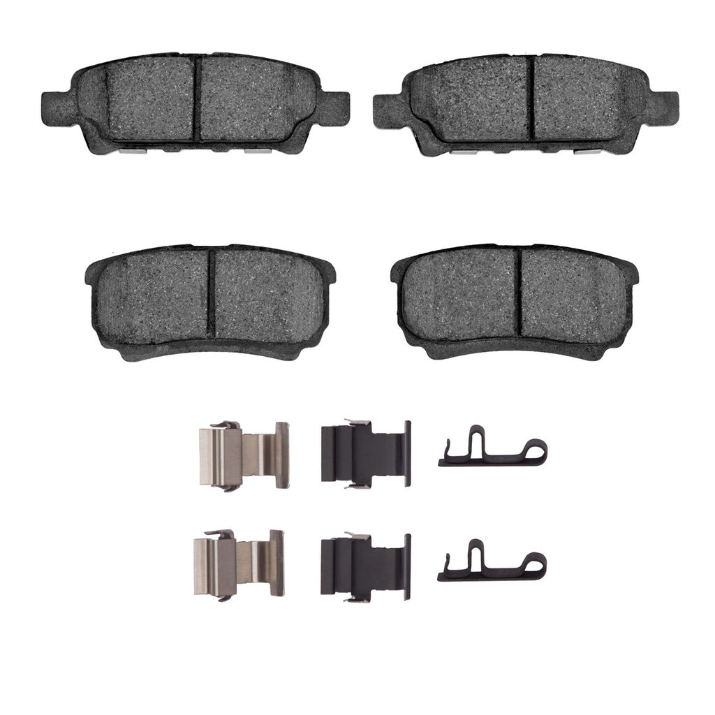 Dynamic Friction 4000-1037-01 - HybriDynamic Brake Pads Hardware Kit