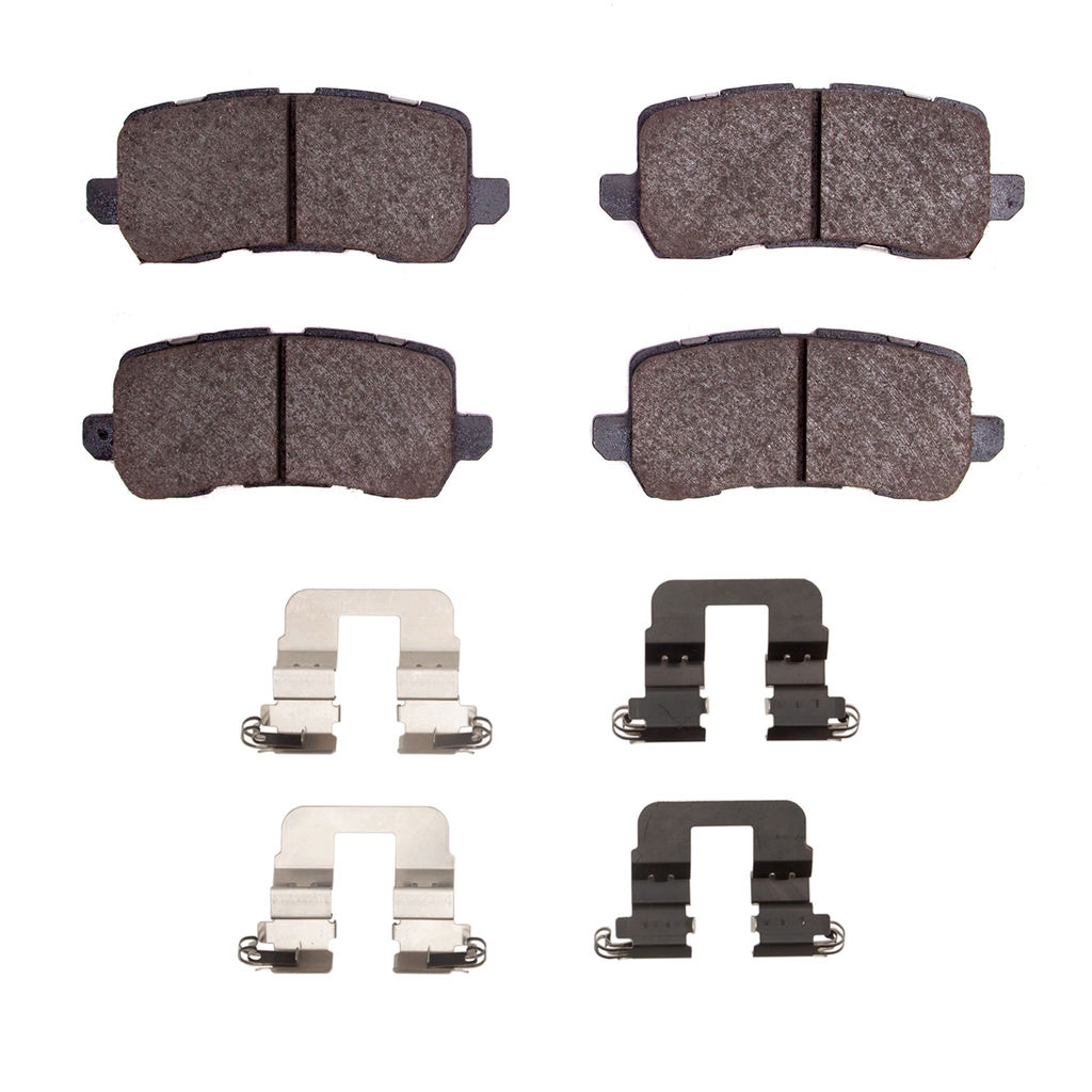 Dynamic Friction 4000-1698-02 - HybriDynamic Brake Pads Hardware Kit