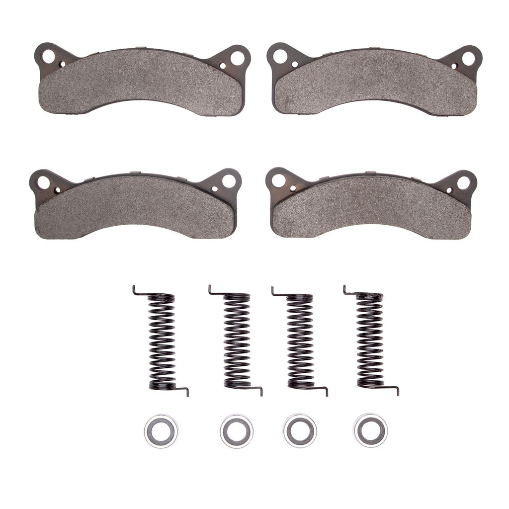 Dynamic Friction 4000-0020-01 - HybriDynamic Brake Pads Hardware Kit
