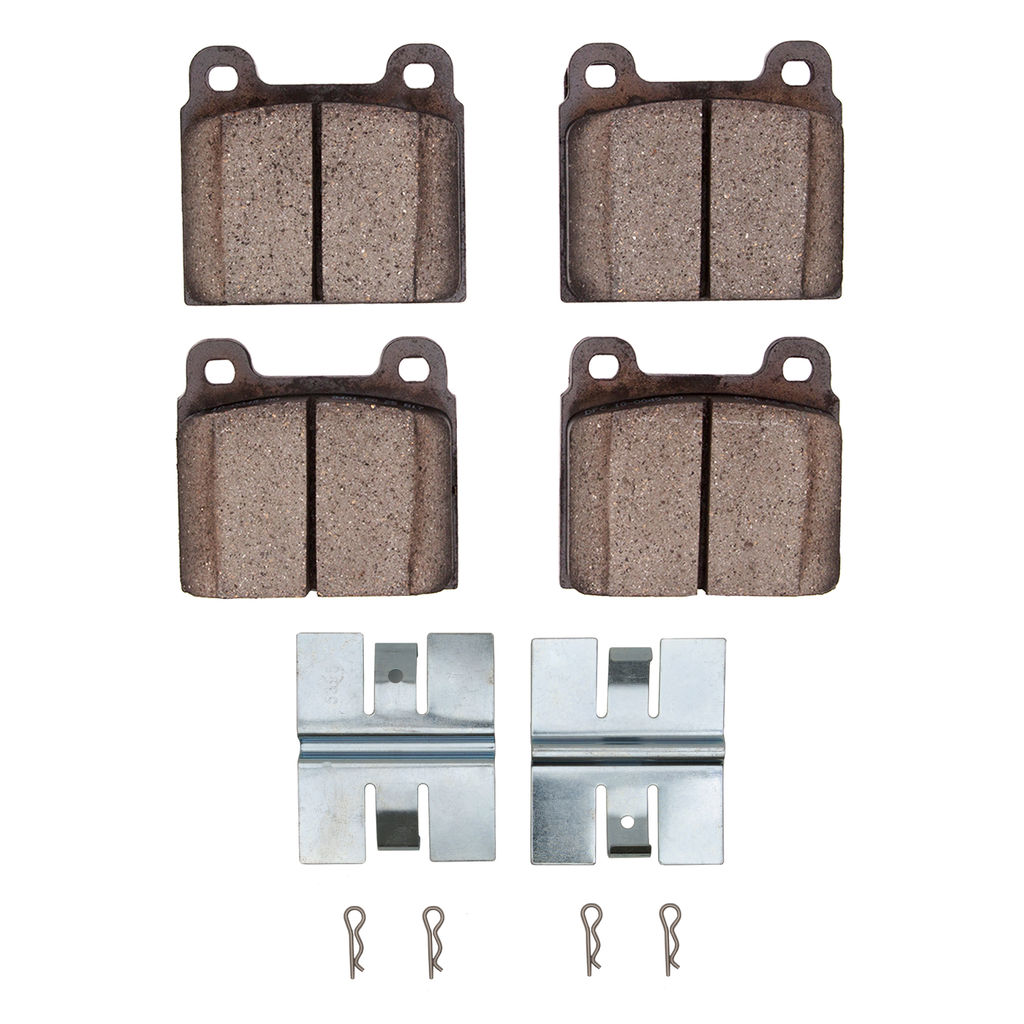 Dynamic Friction 4000-0045-13 - HybriDynamic Brake Pads Hardware Kit