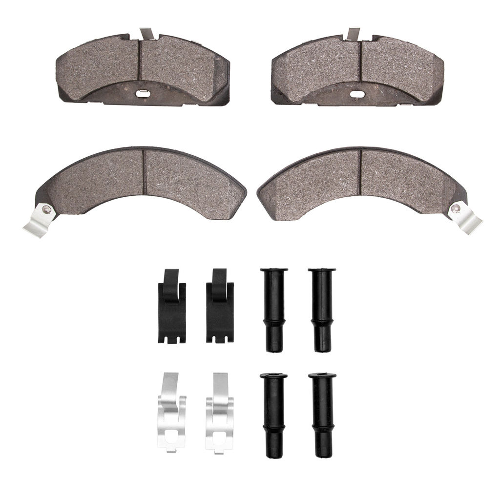 Dynamic Friction 4000-0151-01 - HybriDynamic Brake Pads Hardware Kit