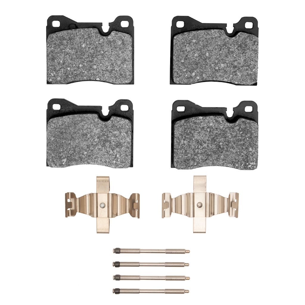 Dynamic Friction 4000-0163-02 - HybriDynamic Brake Pads Hardware Kit