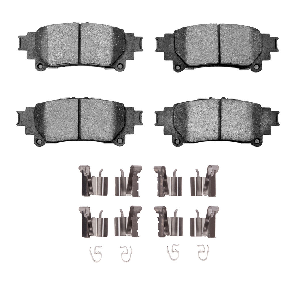 Dynamic Friction 4000-1391-01 - HybriDynamic Brake Pads Hardware Kit