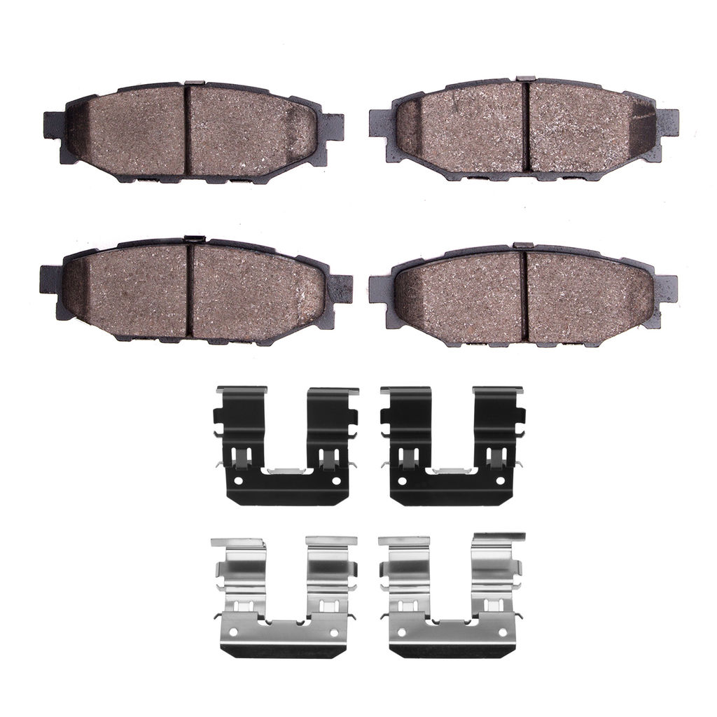 Dynamic Friction 4000-1114-01 - HybriDynamic Brake Pads Hardware Kit